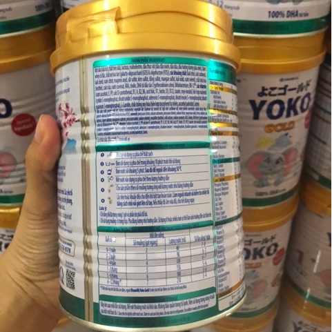 Combo 6 lon Sữa Vinamilk Yoko Gold 1 350gr cho trẻ sơ sinh