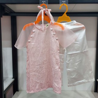 Áo dài lụa cách tân mềm mịn cho bé 9-30kg
