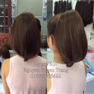 ngoạm tóc cụp ngắn siêu nhẹ