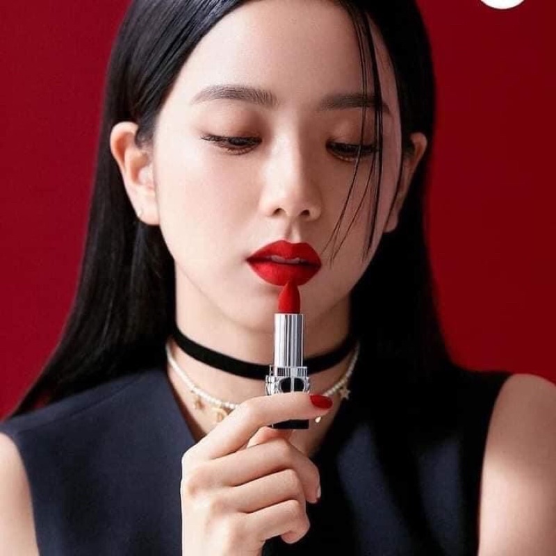 Son Dior 999 đỏ nâu minisize unbox