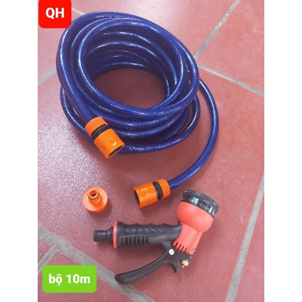 Vòi tưới cây, vòi rửa xe, rửa sân, tưới cây, làm vườn tùy chỉnh nhiều chế độ 10m đến 20m