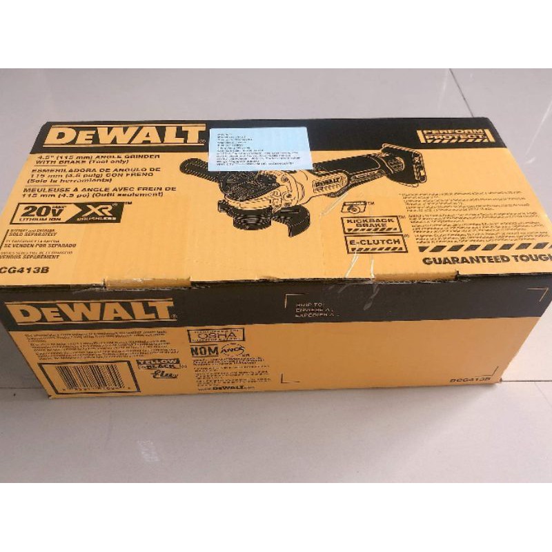 Máy mài dung pin 20v Dewalt 413B