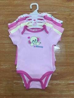 Sét 5 bộ body cho trẻ sơ sinh