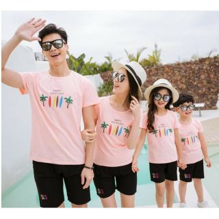 Áo gia đình thun cotton size từ 5-100kg
