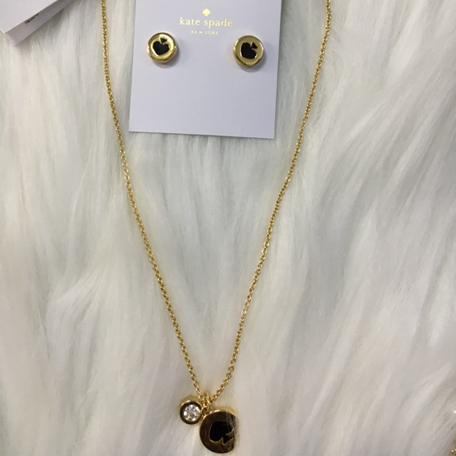 🌼Set hoa tai + dây chuyền Kate Spade New York .