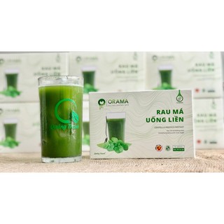 Bột rau mánguyên chất Quảng Thanh Không Đường hộp 15 gói 3 gam