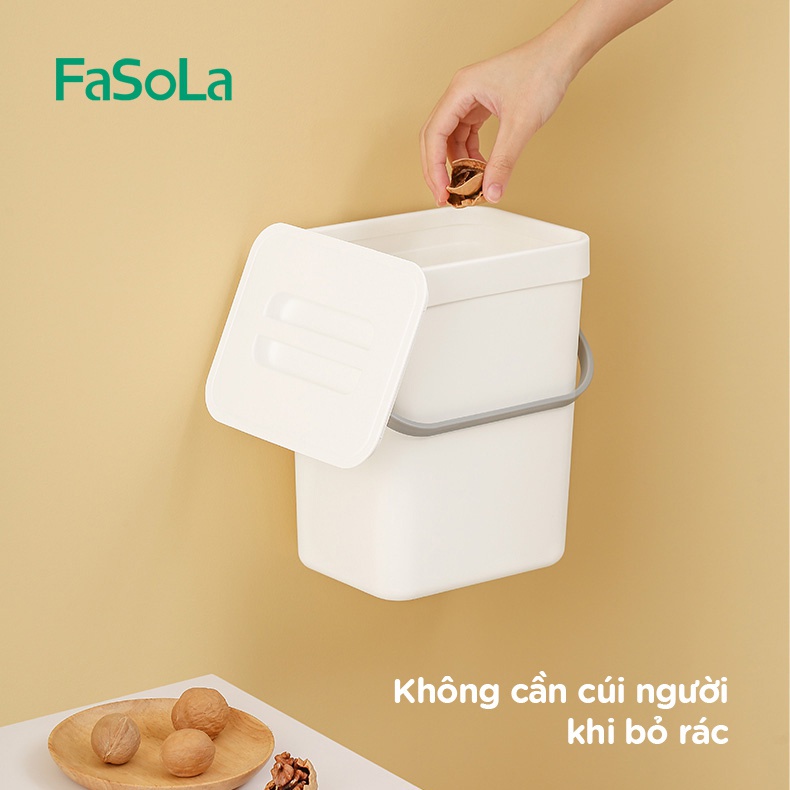 [Mã LIFEXANH03 giảm 10% đơn 500K] Thùng rác gắn tường FASOLA FSLYF-072