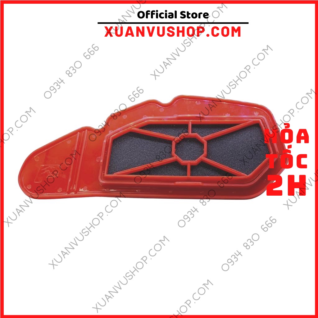 Lọc gió độ Vario Vision , Nắp ốp lọc gió vario vision ari blade pcx sh mode click125i chất lượng tay ga XUANVUSHOP
