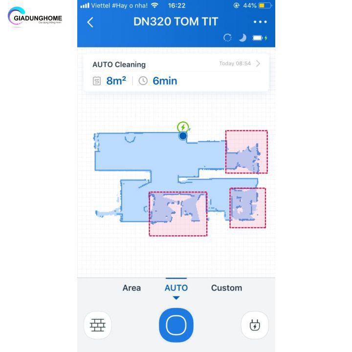 Máy Hút Bụi Tự Động Ecovacs Deebot DN320-DN33 (Ozmo 900)  Hàng Chính Hãng, Mới 100%, Chưa Qua Sử Dụng, Giá Rẻ