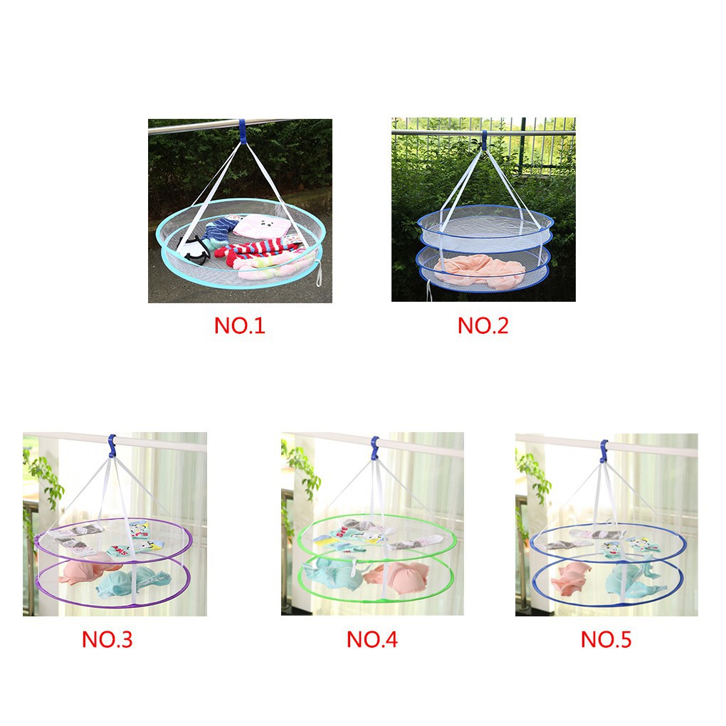 Giỏ phơi quần áo nhiều tầng tiện dụng