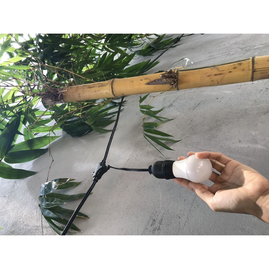 [HÀNG ĐẸP] Bóng đèn Bulb - đèn Edision 3W 4W 7W chui đèn e27 ngoài trời chuyên chiếu sáng không gian trang trí quán cafe