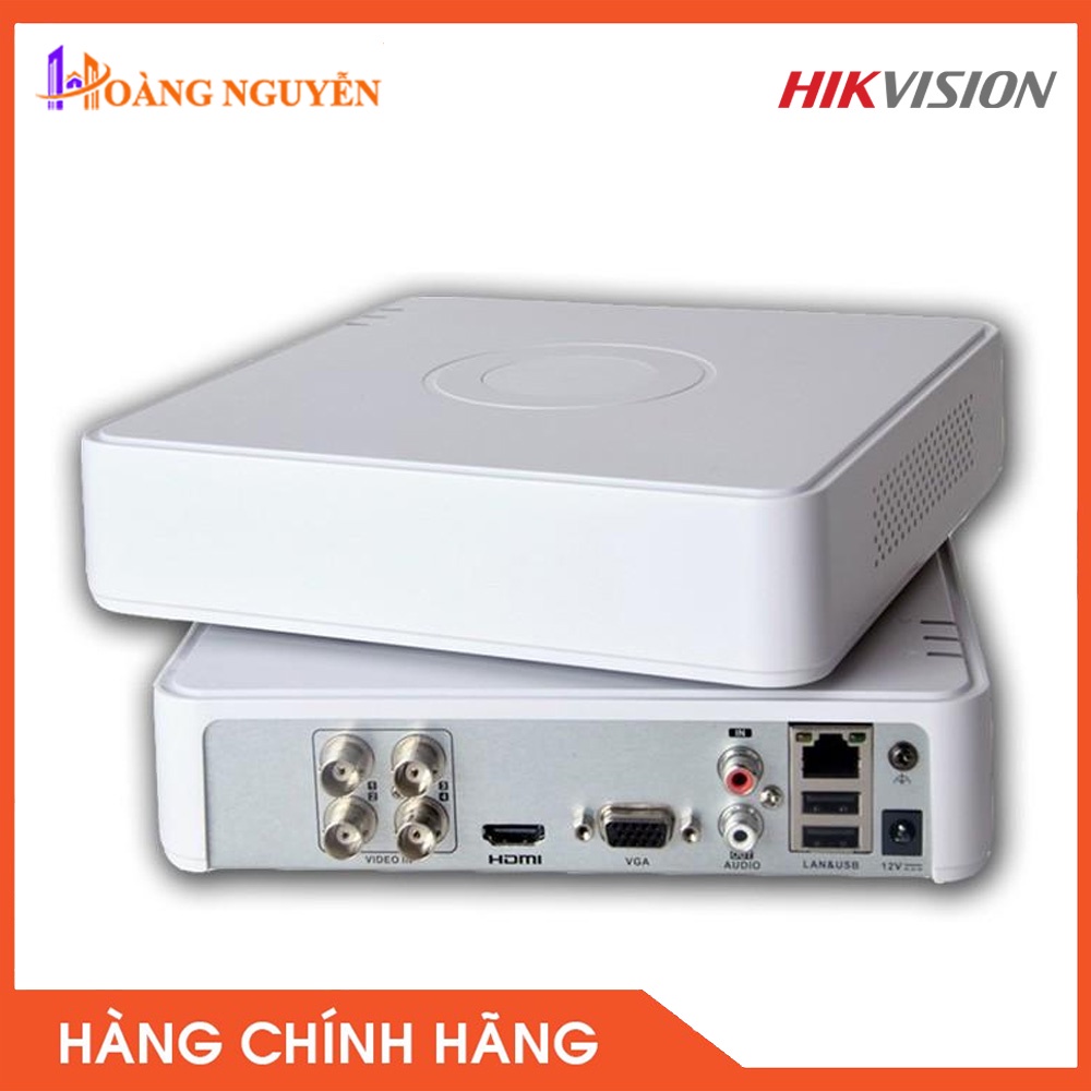 Đầu Ghi Camera HIKVISION 4 Kênh DS-7104HGHI-F1 và Đầu ghi Camera HIKVISION 8 kênh  DS-7108HGHI-F1 - Hàng Chính Hãng