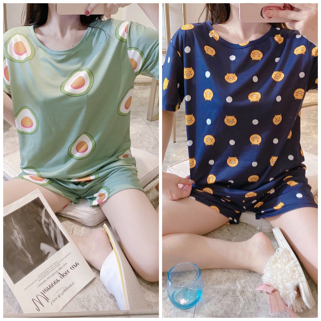 bộ ngủ/bộ mặc nhà hoạt hình cute ord đủ mẫu | BigBuy360 - bigbuy360.vn