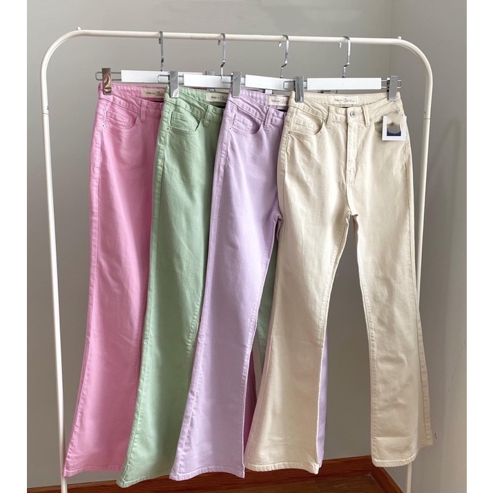 Quần Jean Ống Loe Cạp Cao Dài 100-103cm (GAP100)