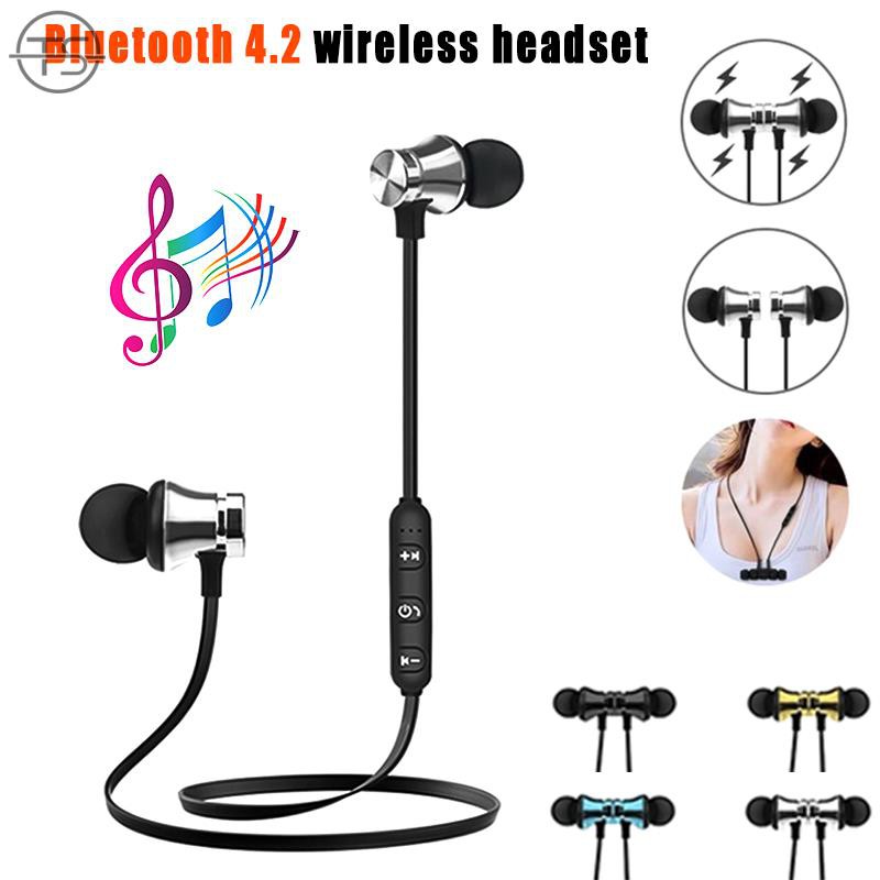 Set Tai Nghe Bluetooth 4.2 Không Dây Âm Thanh Nổi Kèm Hộp Sạc Tiện Dụng