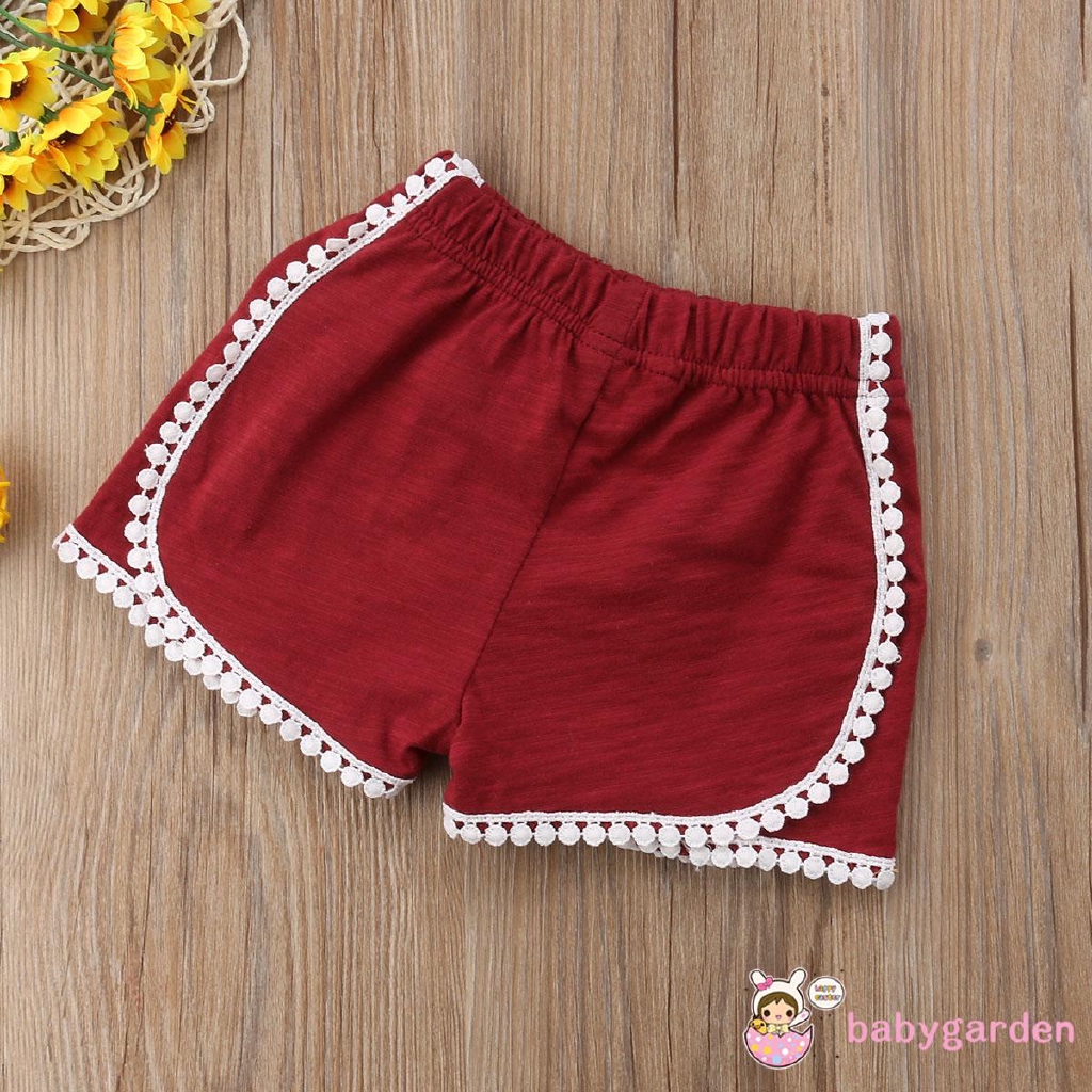 Quần short cotton mùa hè cho bé