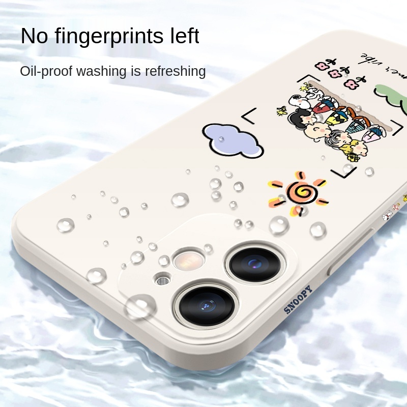 Ốp Điện Thoại Silicon Dẻo Mềm In Hình Snoopy Cho Samsung Galaxy J6 Plus 2018 J4 Plus 2018 J7 Pro J5 Prime