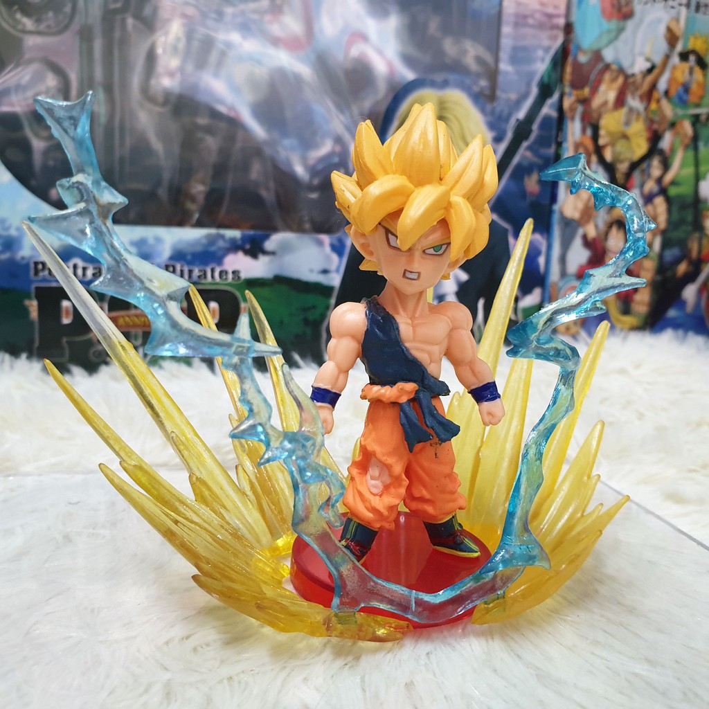 Mô hình Dragon Ball Songoku SSJ Chibi 8cm