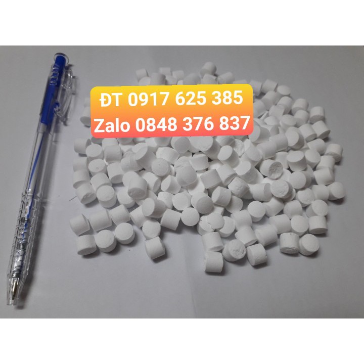 Bán lẻ Oxy viên túi 500g; cung cấp oxy nhanh cho tôm cá, viên oxy mồi câu dẫn dụ cá