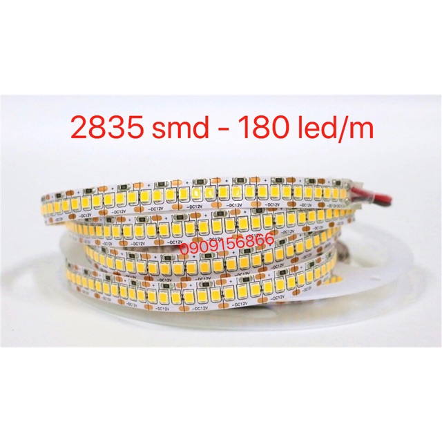 Led dán smd 2835 12v - 180led/m