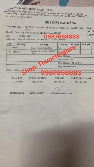 Heilusan Multi vitamin - Viên sủi