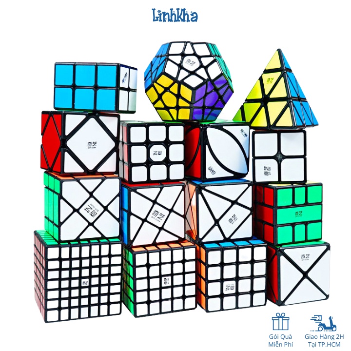Đồ Chơi Trí Tuệ Rubik - Hiệu Qiyi - Nhiều Cấp Độ