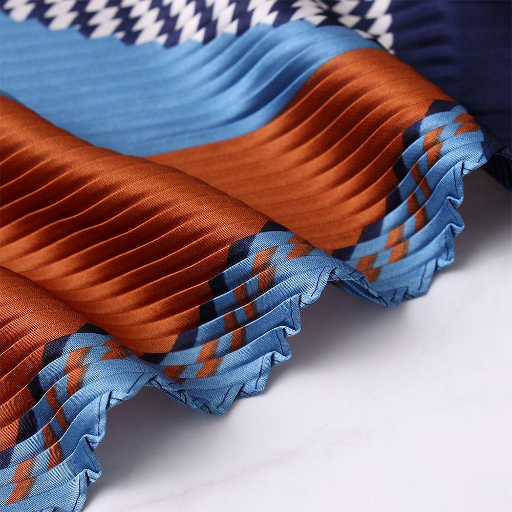 Khăn Lụa Satin Quấn Đầu Cổ Phong Cách Retro