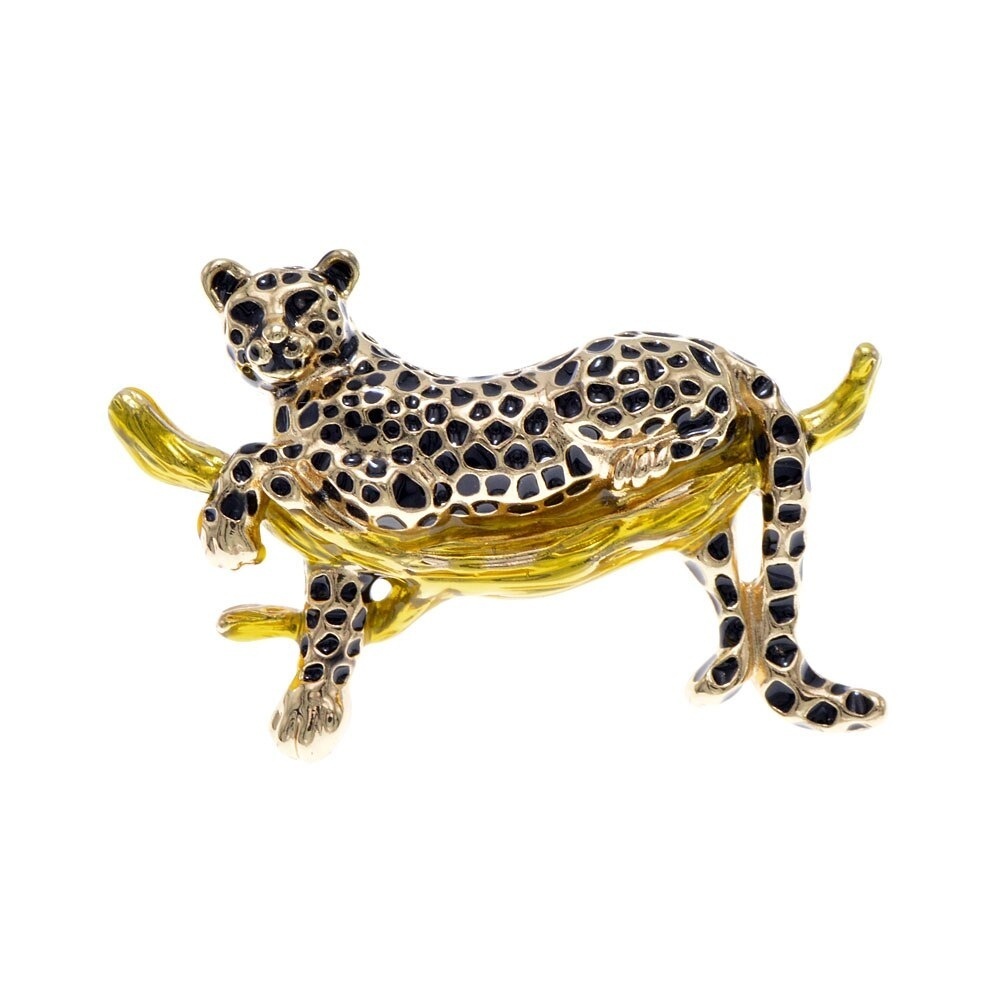 Ghim cài áo hình con báo thời trang cho nữ