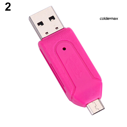 Đầu Đọc Thẻ Nhớ Usb Otg Đa Năng 2 Trong 1 | BigBuy360 - bigbuy360.vn