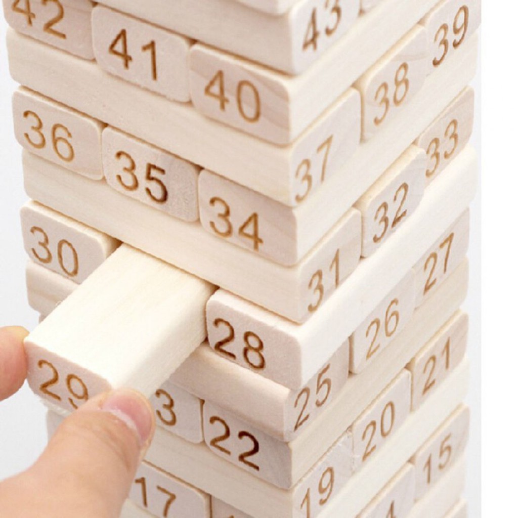 BỘ ĐỒ CHƠI RÚT GỖ CHO BÉ