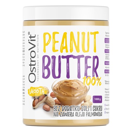 THỰC PHẨM BƠ ĐẬU PHỘNG OSTROVIT PEANUT BUTTER GIÀU DINH DƯỠNG, GIÀU PROTEIN TỐT CHO SỨC KHỎE (1 KG)