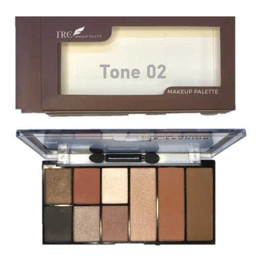 Bảng Phấn Mắt IRC – IRC Makeup Palette The Fashion Colour Makeup 09 ô – Dạng Nhũ & Lì