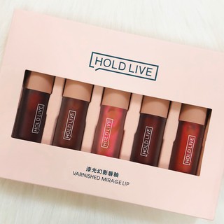 Set son Holdlive 5 cây hàng chuẩn hàn quốc