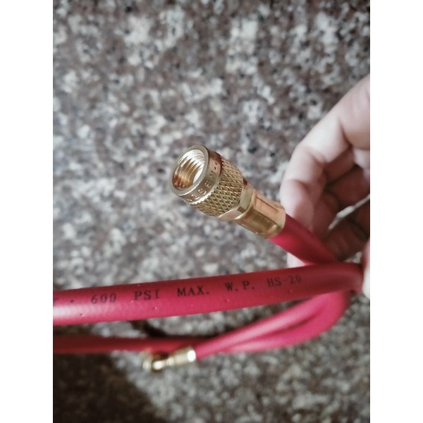 1SỢI DÂY SẠC GAS R22 MÁY LẠNH, TỦ LẠNH HONGSEN (Loại tốt)-DÂY NẠP GAS MÁY LẠNH R22