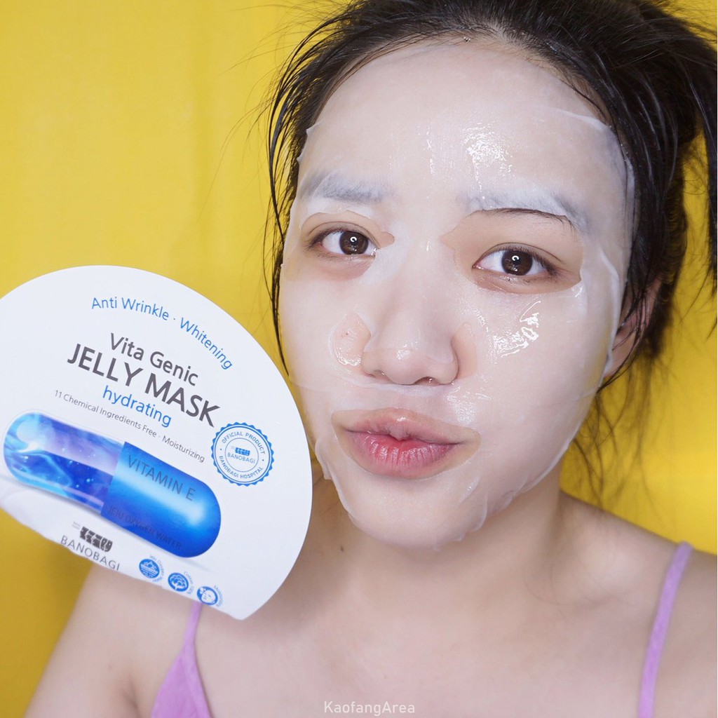 Combo 10 Mặt nạ giấy BNBG Vita Genic Jelly Mask 30ml Mix : Lifting, Whitening, Relaxing, Hydrating NPP Shoptido