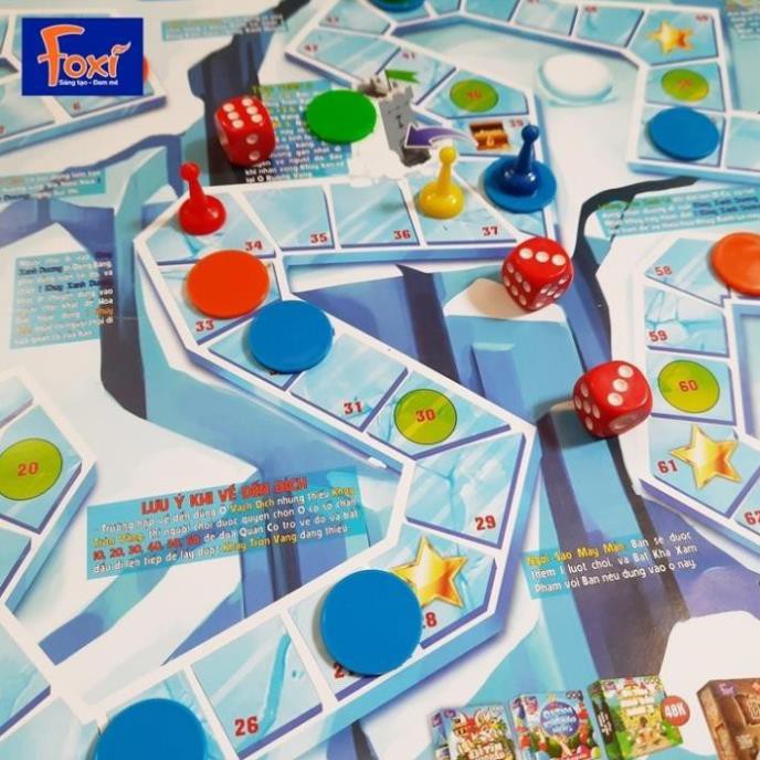 [SALE MÙA DỊCH] Boardgame-Đi tìm kho báu mini Foxi-Đồ chơi trẻ em thông minh sáng tạo-phát triển IQ cao