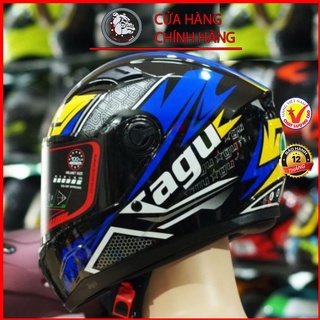 [BH 2 NĂM] Mũ bảo hiểm Fullface Agu - M136