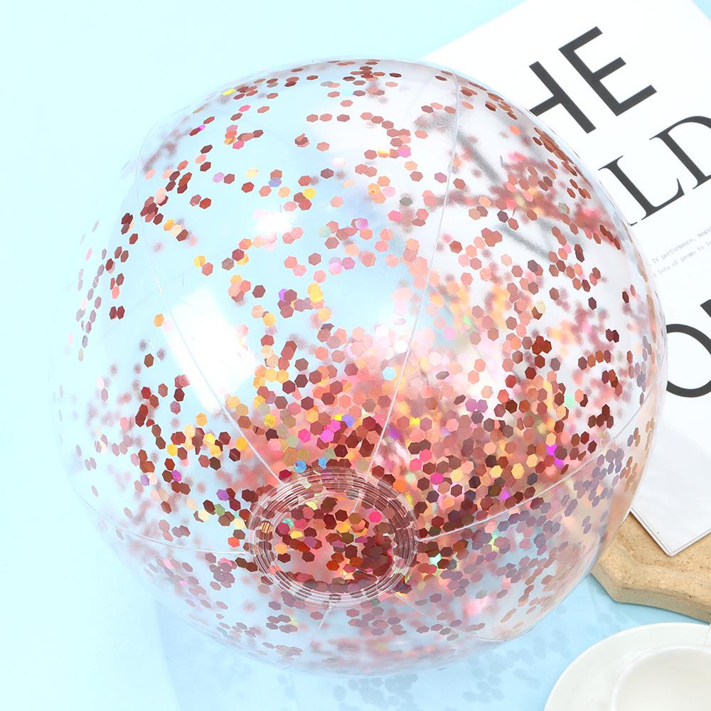 Layor1 Bóng Nước Bơm Hơi Đính Kim Sa Lấp Lánh Dành Cho Trẻ Em Người Lớn