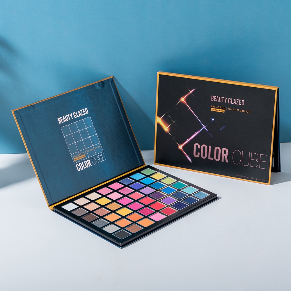 Bảng phấn mắt 48 màu BEAUTY GLAZED kháng nước lâu trôi