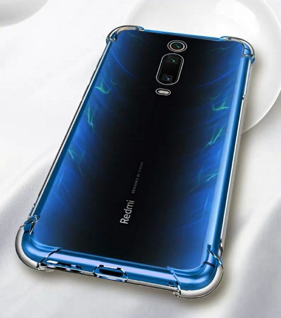 Ốp lưng Redmi K30 Pro / K30 / K40 / Redmi K20 / Poco F3 / K40 Gaming / K50 dẻo trong lồi 4 Gó bảo vệ máy hạn chế ố vàng
