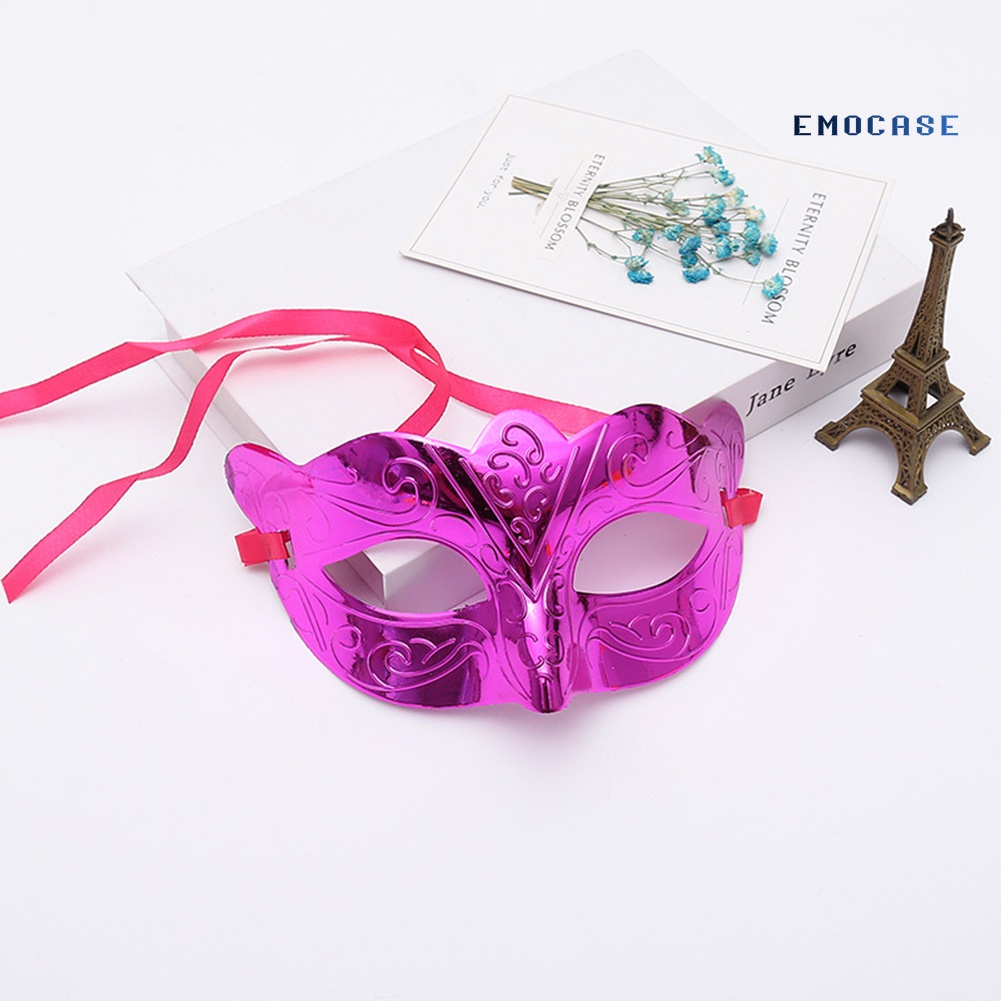 Mặt Nạ Hóa Trang Halloween Hình Bướm Nửa Mặt Cho Bé Gái