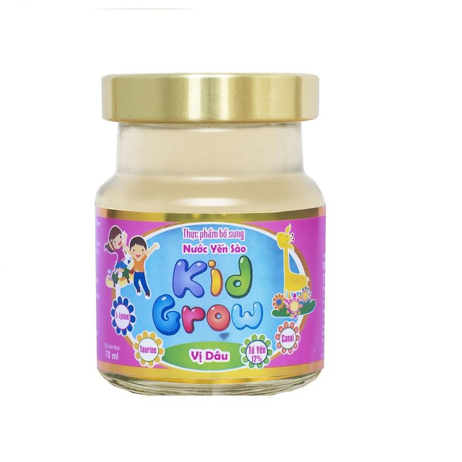 Hộp yến trẻ em Kid Grow 12% yến