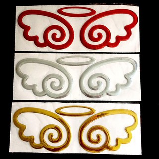 Decal dán xe hình thiên thần 3D