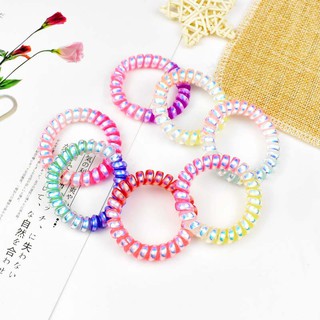 Dây cột tóc lò xo nhiều màu