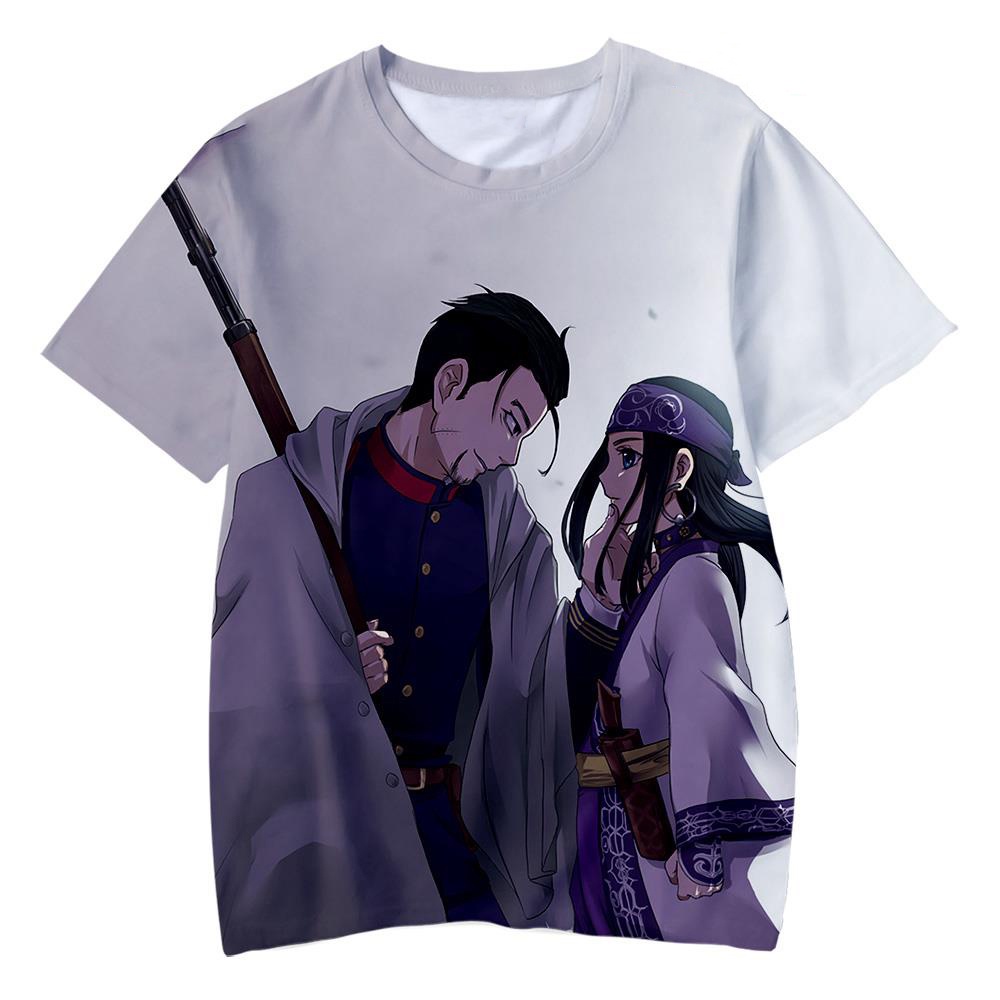 Áo Thun Tay Ngắn In Hình Manga 3D Cá Tính Thời Trang Cho Nam Nữ