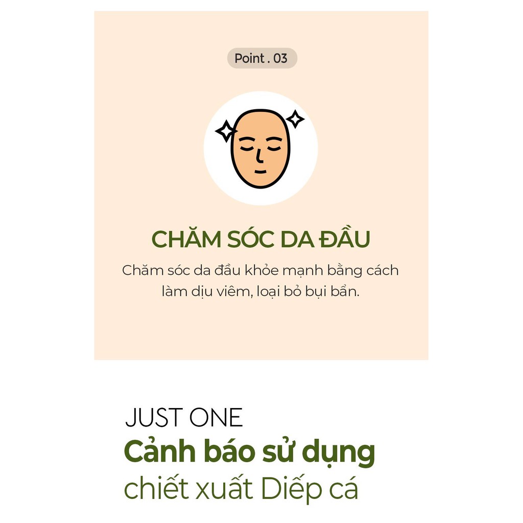 [Mã SR11JUNE5 giảm 20K đơn 50K] Nước Thần B.O.M Just One Chiết Xuất Diếp Cá 150ml