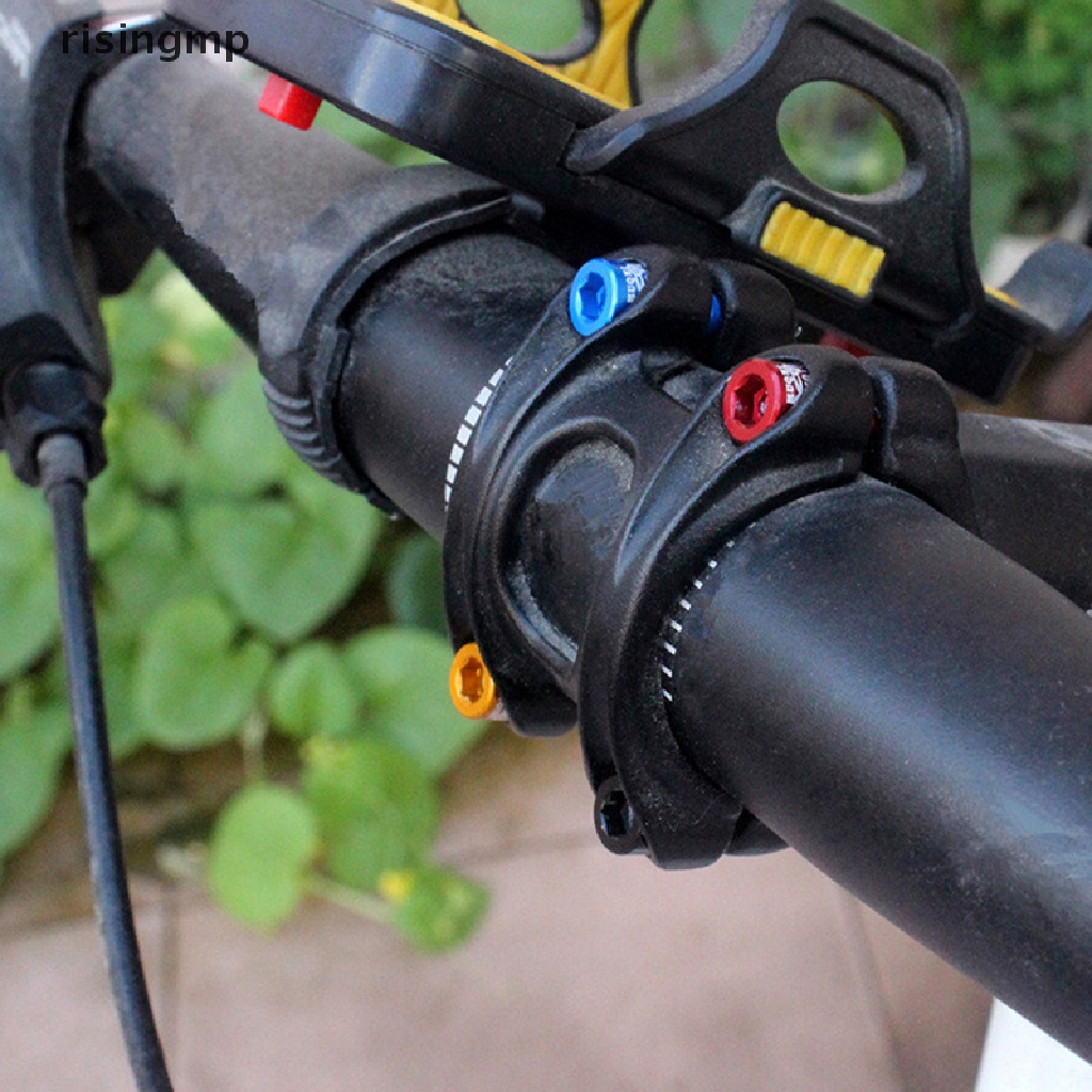 Bộ 4 Ốc Vít Hợp Kim Nhôm M5x17mm Cố Định Tay Lái Xe Đạp ♨Nóng Bỏng