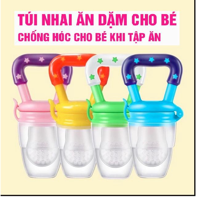 ⛔FREESHIPXTRA⛔ Núm ăn dặm giúp bé tập nhai