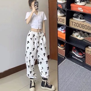 Quần Chữ Thập Dáng Thụng Mix Sweater