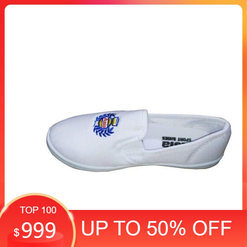 [FREESHIP] Giày Xỏ Nữ Asia Trắng /giày Asia Trắng ⚡LOI59 SPORTS